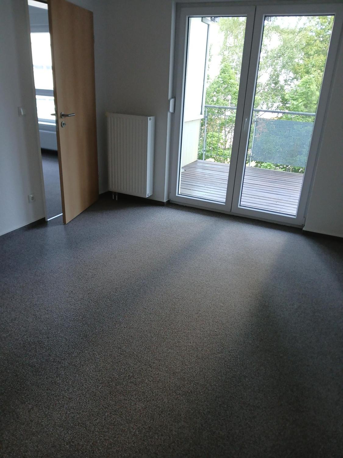 Wohnraum nach der Sanierung